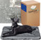 SuperKissen24. Hundebett Hundekissen Hundematratze Tierbett für Kleine, Mittlere und Grosse Hunde - Wasserdicht, Waschbar - Größe XL - Schwarz und Grau - Flachs