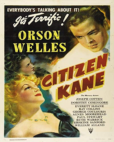 Citizen Kane - Orson Welles - Poster cm. 30 x 40