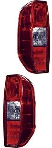 Rückleuchte Heckleuchte Set links & rechts rot ohne Lampenträger für Model NP300 Navara D40