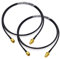 Bingfu Cavo SMA Prolunga Antenna 4G 5G 1m SMA Maschio a Femmina Montaggio su Paratia RG174 Cavo Coassiale per Modem Router Cellulare 4G LTE Radio Ham Ricevitore RTL SDR Dongle USB, 2 Confezioni