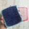 Grande éponge tawashi durable, lavette pour le ménage et la vaisselle ou large éponge pour le corps, lavable en machine, fait main au crochet, coloris au choix,