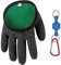 KRAKEN FISHING Raubfischhandschuh mit Magnetverschluss, Universalgröße, zum Schutz vor Bissen und zum sicheren Umgehen von Hecht, Wüste, Zander, Schwarz (Links)