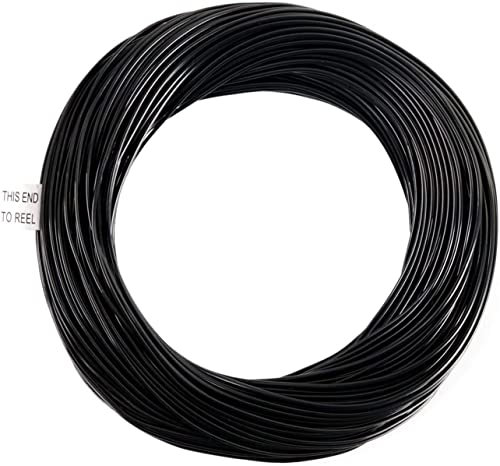 Maximumcatch voll sinkende Fliegenschnur 30,5m lang, braun/schwarz, 3/6IPS 4S-8S Fliegenfischen Schnur (WF6S, Black(6ips))