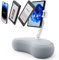 SAIJI Soporte de Tableta Almohada, Soporte iPad Ajustable 360° para Cama con Brazo de Doble Eje Flexible, Soporte de Tableta para iPad, Kindle, Monitor Portátil y Todos los Dispositivos de 4.7-15.6