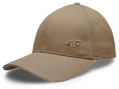 4F Herren M120 Baseball Cap, braun, 58