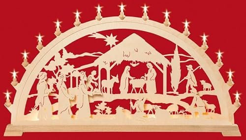 Taulin Schwibbogen XXL Christgeburt mit Königen