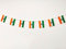 Indische Flagge, 40 Stück, indische Flagge, indische Girlande, 11,4 m, indische Flagge, Nationalflagge, 14 x 21 cm, für Bar-Dekorationen (Indien)