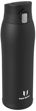 Super Sparrow Botella Agua Acero Inoxidable - Botella Termica - 750ml - Termo Sin BPA, Botella de Agua, para Deporte, Viaje, Escuela, Exterior, Oficina, Hogar