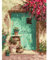 AIRDEA Cour Campagnarde Peinture Numero Adulte, DIY Kit Activité Manuelle Peinture Acrylique, Peinture par Numero Adulte avec Pinceaux et Acryliques pour la Décoration Maison 30x40 cm (Pas de Cadre)