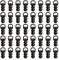 VooGenzek 40 Piezas 16mm Accesorios de Riego por Goteo, Tapón Final para Manguera de Goteo, Accesorios de Riego Tapones de Extremo, Cierre de Extremo de Tubo de Goteo, para Sistemas de Riego