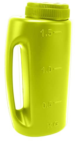 Nurnesy Spandiconcime a mano, per l'applicazione di sale e casseruola (verde)