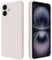 GiiYoon Case Compatible with iPhone 16 Plus, Silky-Soft Touch Full-Body Protective Phone Silicone Case, Shockproof Cover with Microfiber Lining, off white