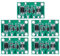 Placa Controladora de Carga Solar S665, Módulo de Carga de Batería de Litio, Placa de Circuito Solar para Luces Solares de Pared de Césped