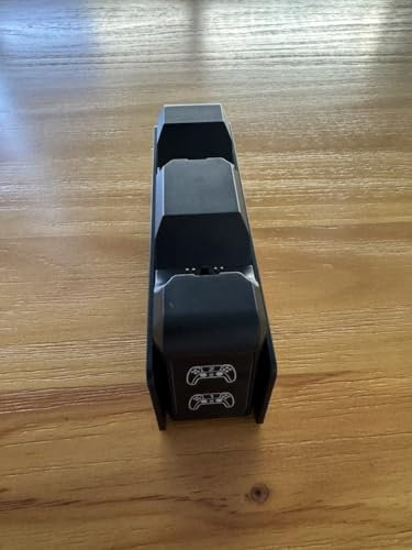 PS5 Controller Ladestation, PS5 Zubehör Ladestation für Dualsense Controllers, 3 Std Schnelllade Charging Station für PlayStation 5, PlayStation 5 Ladestations Controller mit RGB Lichteffekte