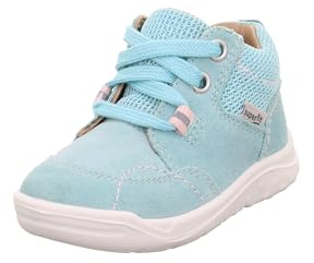 Superfit Mädchen Ankle Boots Whaley, Kinder Stiefeletten, Weite: W, lose Einlage, uebergangsschuhe, uebergangsstiefel, HELLGRÜN/ROSA (500), 28 EU