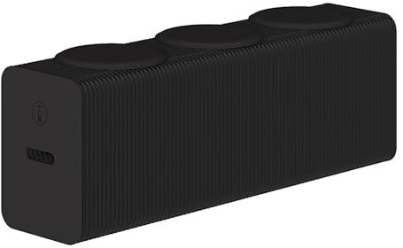 ZXTRYBHD Küchenbank, Tragbare Eckbank Esszimmer mit Kissen, Klappbarer Tritthocker aus Papier für das Wohnzimmer, Platzsparender Dekorativer Hockerstuhl(Black,S)