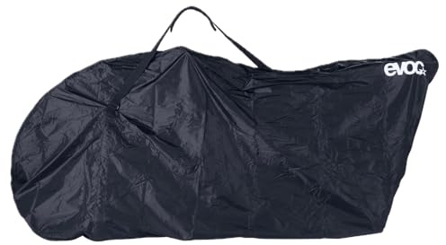 EVOC BIKE COVER MTB Fahrradtasche, black | Fahrradtasche für Mountainbikes, Fahrrad-Transporttasche für Zugreisen, Vorderrad-Demontage, Scheibenbrems-Schutz