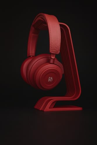 Headphone Stand, Gaming Headset Hanger (Matte Dark Red)