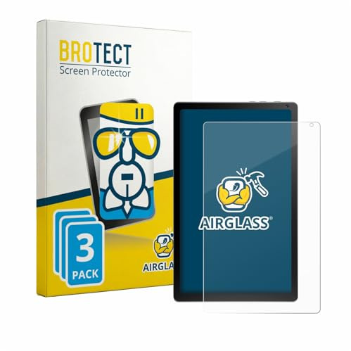 BROTECT 3 Stück Schutzglas für Yicty KB1004 Schutzfolie Panzer Folie Glas Made in Germany [Extrem Kratzfest 9H, Anti-Fingerprint, Ultra-Transparent]