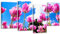 Quadri L&C ITALIA Tulipani Rosa 3 - Quadro Moderno con Fiori per Soggiorno Camera da Letto Cucina Stampa su Tela da Parete 152 x 78 Multipannello