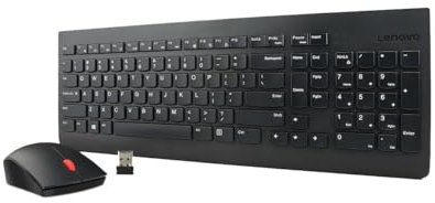 Lenovo 4X30M39458 clavier RF sans fil Anglais américain Noir - Claviers (Standard, Wireless, RF sans fil, Noir)