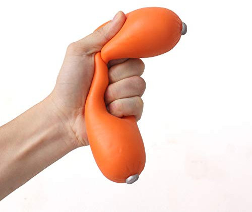 Winkee - Stressball Wurst I Stressball Erwachsene I Handspielzeug I Squishy Toy I Anti Stress Spielzeug I Knautschball Wurst