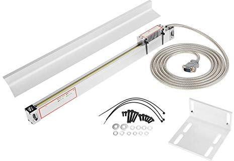 Bilancia lineare, 300 mm 12 Tornio Lettore digitale Encoder Misuratore elettronico Righello di misura Encoder lineare ottico per JCS900-2AE/3AE DRO