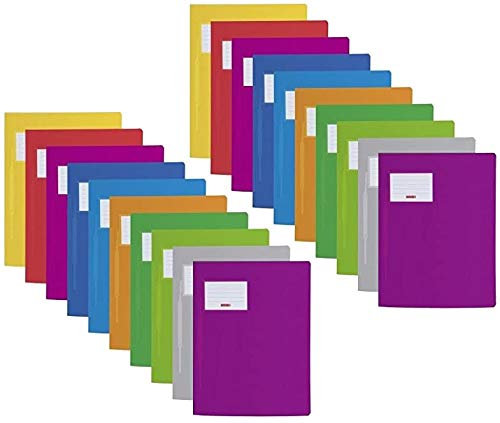 Schnellhefter Fact! PP, 24 x 31 Centimeter für A4 (2 x 10-fach Packung, Sortiert)