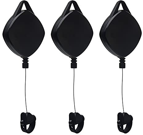 VR Cable Management 3/6 Packs Retractable Ceiling Pulley System Compatible With Oculu-s Rift S/Ps Vr/Viv E For Oculu-s Quest 2 VR Accessories With 360° Rotations Noise-Free