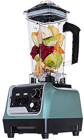 QREZ Professional Countertop Blender, Blenders for Kitchen Food Processor Kitchen Blender Food Mixer 2200W Smoothie Maker 2000Ml Multifunctional Blender for Smoothies And Milkshakes,Green
