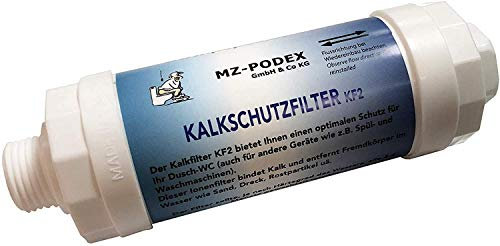 POPODUSCHE KF2 Kalkfilter, weiß