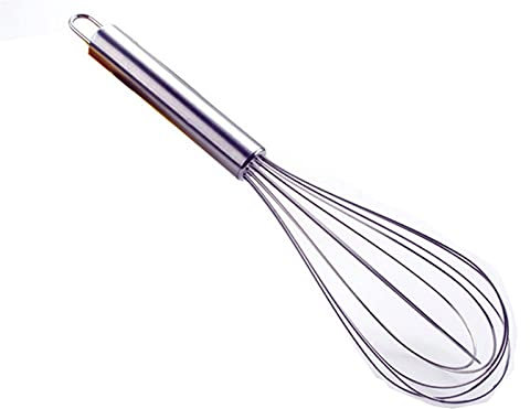 Mano de acero inoxidable batidor de batido globo huevo leche batidor de batidor cocina herramienta de cocina