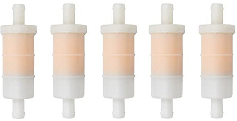 AHL 5 pièces Filtre à essence 1FK-24560-10-00 1FK-24560-00-00 Compatible avec Yamaha XV1700A XV17A Road Star Midnight Silverado 2004-2007/ XV535 Virago 535 1987-2000