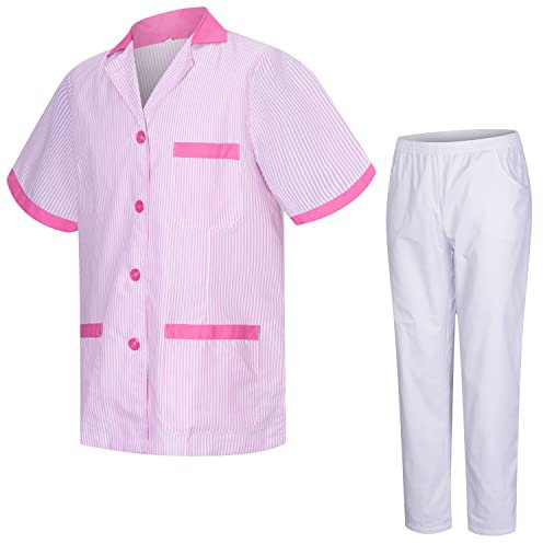 MISEMIYA Uniforme Sanitario T817-8312 Trajes médicos, Fucisa 68, XL Unisex Adulto