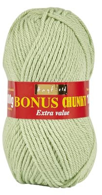 Sirdar Hayfield Bonus Chunky, Gentle Jade (604), 100g