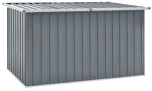 INLIFE Gartenbox Grau 171 x 99 x 93 cm