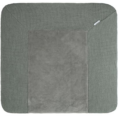Baby's Only - Baby Wickelauflagenbezug 75x85 cm - Wickelauflage Hope - Strickbezug für Wickelunterlage - Bezug für Jungen und Mädchen - Urban Green