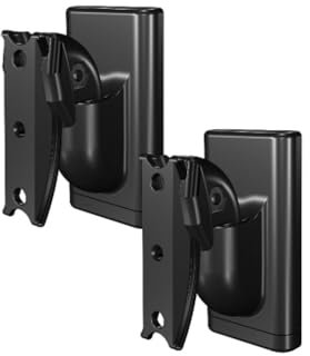 Speaker Wall Mounts for Bookshelf Speakers up to 10 lbs - Pair