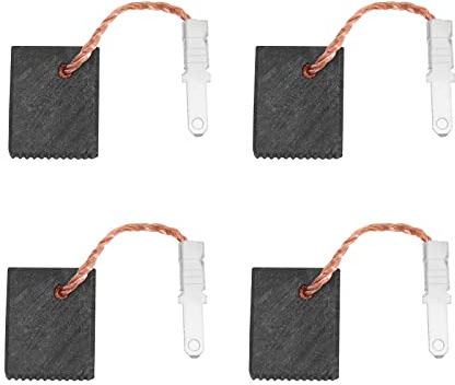 Kohlebürsten, kompatibel mit Metabo W12-125, Winkelschleifer, Elektrowerkzeuge, Motorbürsten, Ersatzzubehör, 6 x 12,5 x 15 mm, 2 Paar