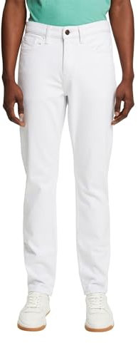 ESPRIT Herren 034EE2B313 Jeans, 100/WHITE, 32W x 34L
