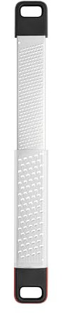 Cuisipro Dual Grater, Fine/Coarse Blades, Stainless Steel, Surface Glide Technology, Non-Slip, Perfect for Vegetables, Fruits, Cheese and Spices