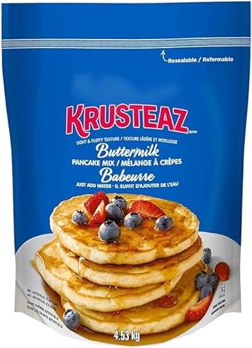 KRUSTEAZ Buttermilk Pancake Waffle Mix 4.53KG Just Add Water