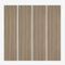 4 x Akustikpaneele aus Holz Nussbaum 240x60cm für Wand Kover-W
