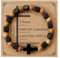 MILAKOO 8mm Holzarmband Kreuz Jerusalem Gesegnetes Christliches Kreuz Gebet Meditation Manschette Armband
