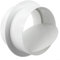 Clapet anti-retour en PVC rond pour ventilateur de salle de bain et cuisine (120 mm)