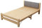 Klappbett 120x200 Ohne Matratze Echtholz-Bett mit Polsterkopfteil, Stabiler Aufbau, Speicherplatz, Ökofreundliches Material Multiple Load-Bearing Thicker Keels Selection of Pine Wood(190 * 120)
