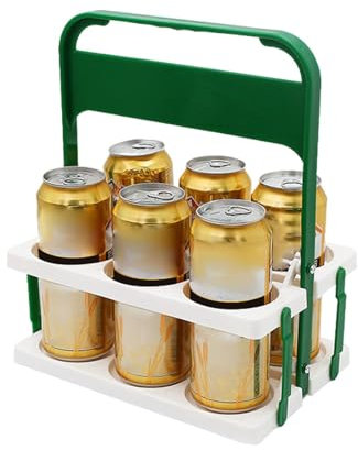Bierflaschenhalter – Biertrink-Organizer-Halter, gemischter Farb-Bierkorb, Bierträger-Rucksack, Bierflaschenhalter, Tragetasche für Outdoor, Grill, Esszimmer, Hotel, Zuhause