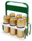 Bierflaschenhalter – Biertrink-Organizer-Halter, gemischter Farb-Bierkorb, Bierträger-Rucksack, Bierflaschenhalter, Tragetasche für Outdoor, Grill, Esszimmer, Hotel, Zuhause