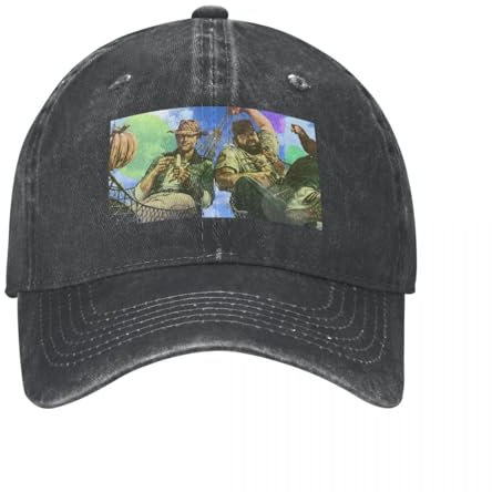 Terence Hill und Bud Spencer 2024 Mode Baseballkappe Baumwollhüte Verstellbarer Hut Universal Casual Cap Truck Fahrer Hut Beste Freund Geschenke Halloween