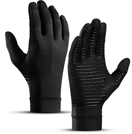 Hburirrty 2PCS Compression Gloves Pressure Gloves for Arthritis for Women & Men, Relieve Carpal Tunnels Pain,Rheumatoid,L
